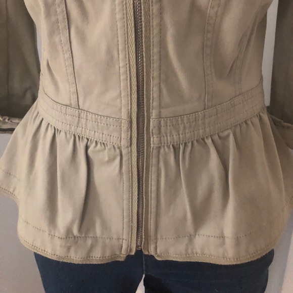 WHBM Field Jacket in Military Green - Picture 3 of 12
